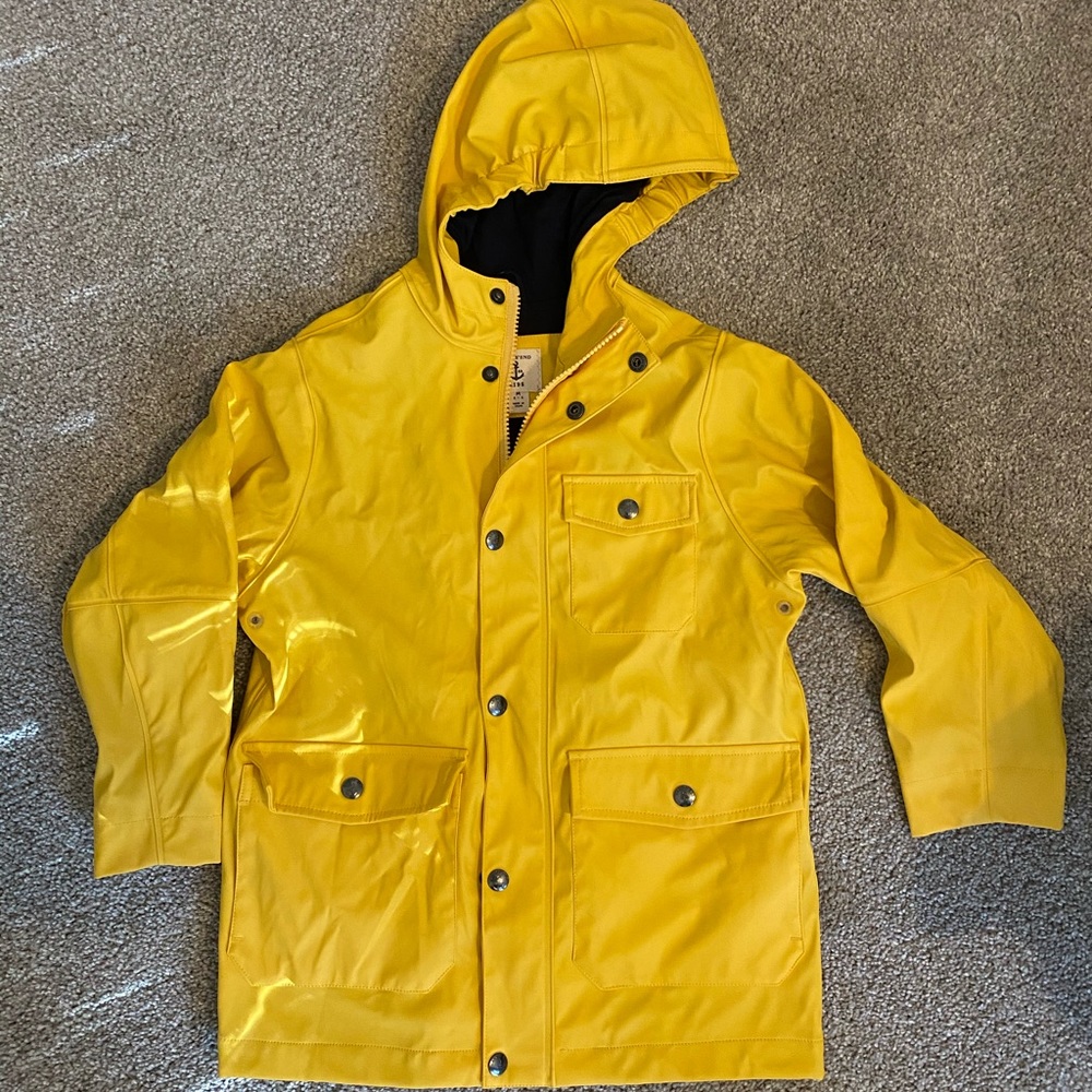 Kids thick raincoat